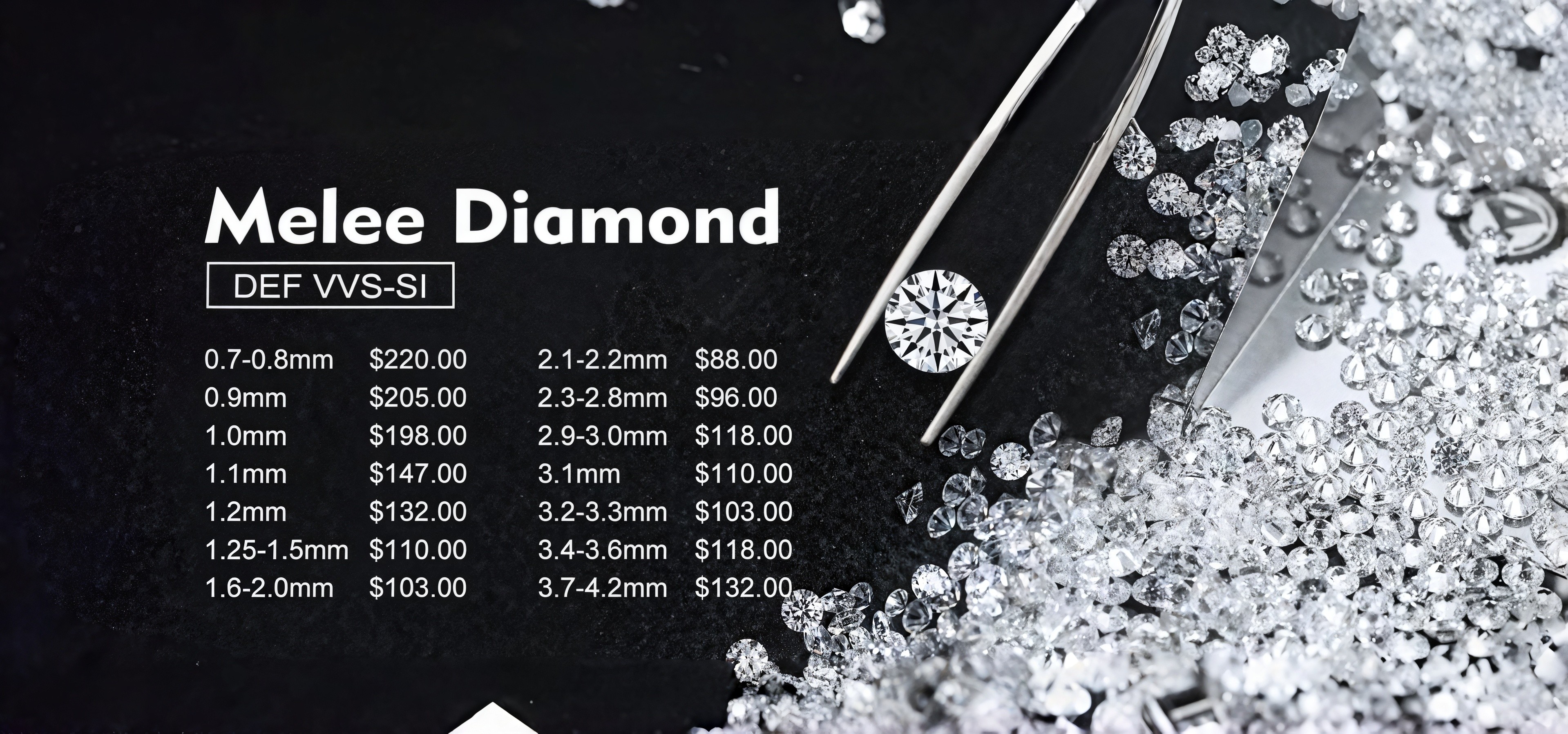 คุณภาพ Lab Grown Melee Diamonds โรงงาน