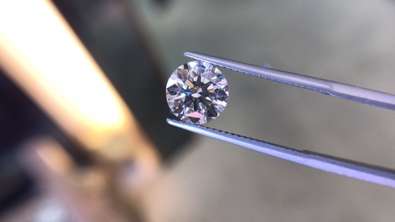 ซื้อ IGI รับรอง 1.53CT F VVS2 ID EX ทองเหลืองที่เพาะขึ้นมาในห้องปฏิบัติการ HPHT กลมตัด online manufacture