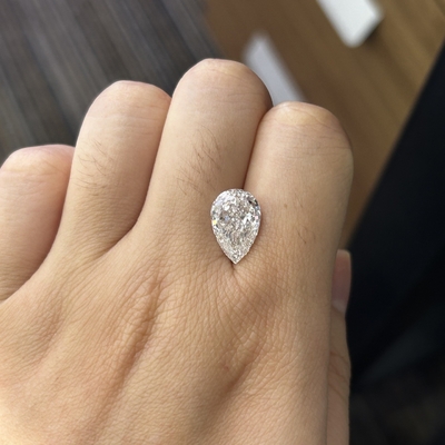 ซื้อ 4.09CT F VS1 EX VG CVD รูปทรงพีร่า สร้างห้องปฏิบัติการเพชร LG628426480 online manufacture