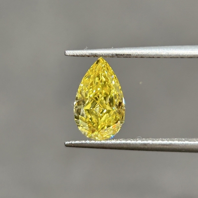 ซื้อ 1.39ct VVS2 มนุษย์ทําเพชรสีเหลือง Cvd และ Hpht เพชรตัดเพชร online manufacture