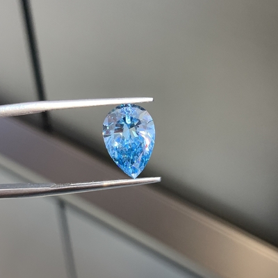 ซื้อ 3.1ct VS1 Pear Cut Lab ไดมอนด์ แฟนซี บลู LG617411358 online manufacture