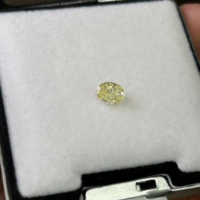 ซื้อ 0.8ct หนังสือพิมพ์เพชรที่เติบโตในห้องปฏิบัติการ VS Hpht Fancy Yellow Pear Cut online manufacture
