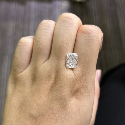 ซื้อ 4.37ct ห้องปฏิบัติการตัดแสง สร้างเพชร CVD F VS1 EX VG N IGI รับรอง online manufacture