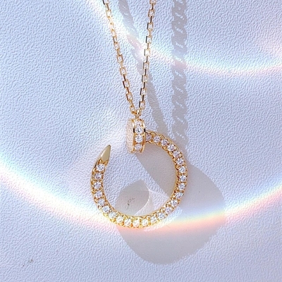 ซื้อ เพชรธรรมชาติ 0.39ct Juste Un Clou Necklace Pedant 18k ทองคํา online manufacture
