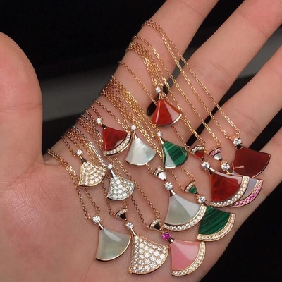 ซื้อ 18k ทองคําแท้ กระโปรงคอ สร้อยคอ สร้อยคอ สร้อยคอ online manufacture