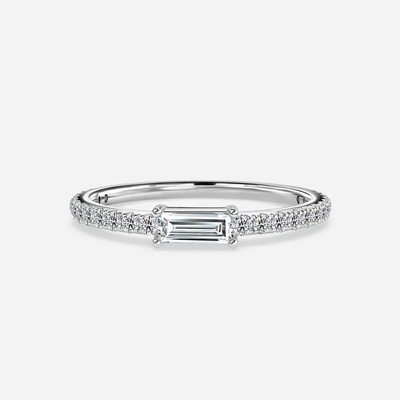 ซื้อ 18K 14K 10K เนื้อทองคําแท้ เครื่องประดับคลาสสิคตามต้องการ VVS ความใส HPHT ตัดห้องปฏิบัติการ ปลูกเพชรแหวน online manufacture