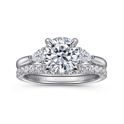 ซื้อ Lab Diamond Wedding Band VVS Clarity HPHT รอบตัด Lab พวงแหวนเพชรที่เติบโต online manufacture