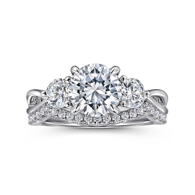 ซื้อ Lab Diamond Wedding Band VVS Clarity HPHT รอบตัด Lab พวงแหวนเพชรที่เติบโต online manufacture
