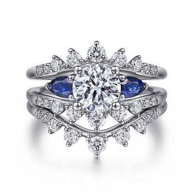 ซื้อ Lab Diamond Wedding Band VVS Clarity HPHT รอบตัด Lab พวงแหวนเพชรที่เติบโต online manufacture
