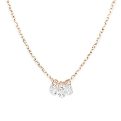 ซื้อ DEFGH 18K 14K 10K เนื้อทองเหลืองแท้ ความใส CVD กลมตัด Bezel หัวหอกเพชรที่เติบโตในห้องปฏิบัติการ online manufacture