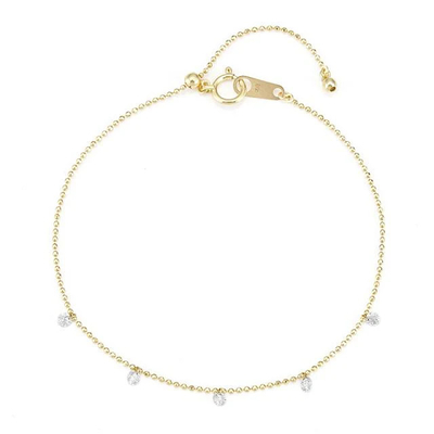 ซื้อ สวยงาม 18K 14K 10K เนื้อทองเหลืองแข็ง ความใส CVD กลมตัด Bezel ห้องปฏิบัติการเพชรที่เติบโตแขนข้อมือสําหรับคนรักเครื่องประดับ online manufacture