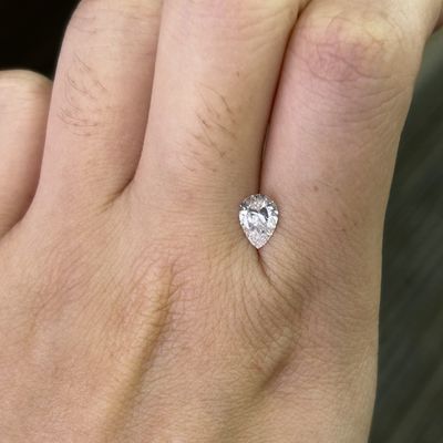 0.82 ความชัดเจน F สี VS2 ความชัดเจน 2EX CVD ห้องปฏิบัติการเพชรเพชรเพชรตัด