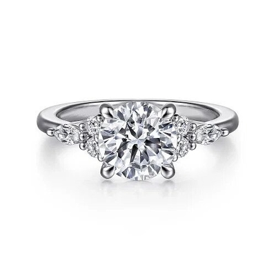 แหวนหมั้น 14k 18k ทองคํา วินเทจ สัญญากันแหวน 1-2 CT แหวนเพชรที่เติบโตในห้องปฏิบัติการ