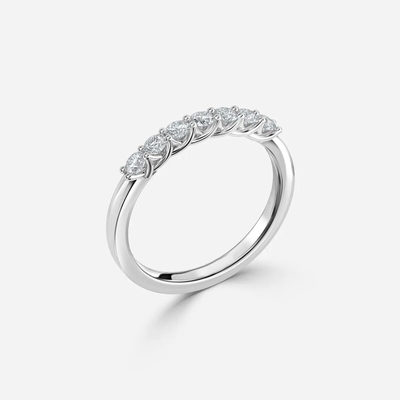 แหวนสัญลักษณ์ Lab Diamond Wedding Band VVS Clarity 1 คาราท Lab Grown Diamond