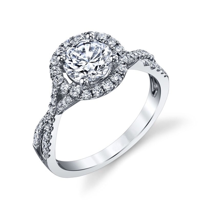 Lab Diamond Wedding Band VVS Clarity HPHT รอบตัด Lab พวงแหวนเพชรที่เติบโต